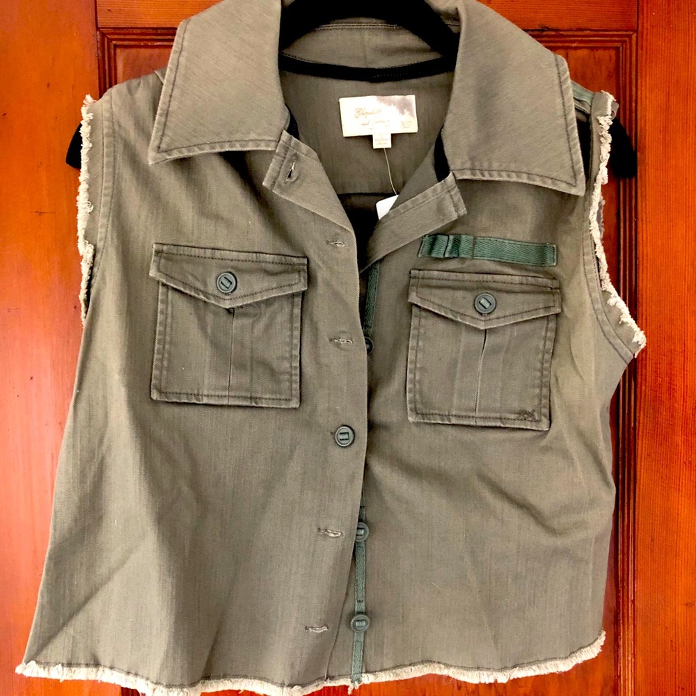 Elizabeth & James Army Vest